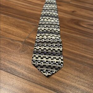 Silk J Garcia necktie entitled “Banyan Trees II”